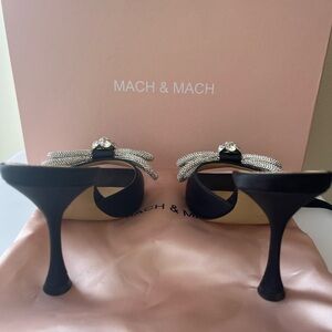 Mach & Mach double bow sandals